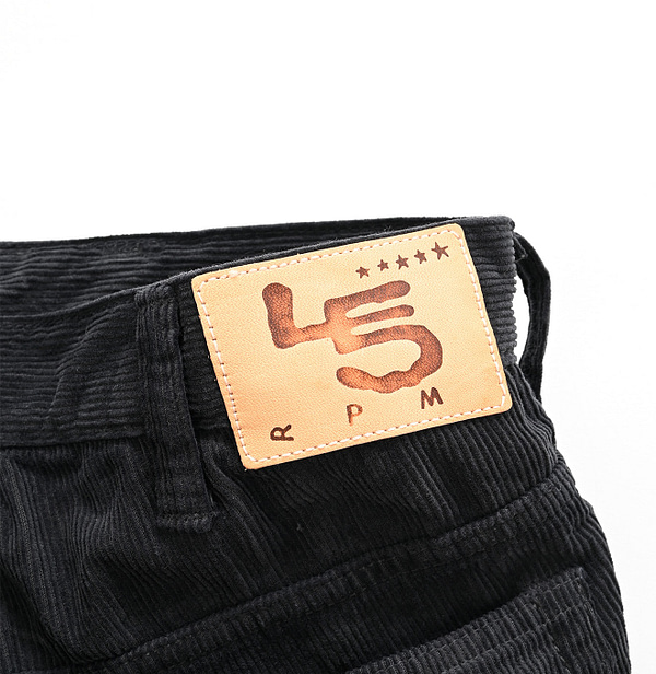 12 Wale Corduroy 908 5-pockets Pants Detail