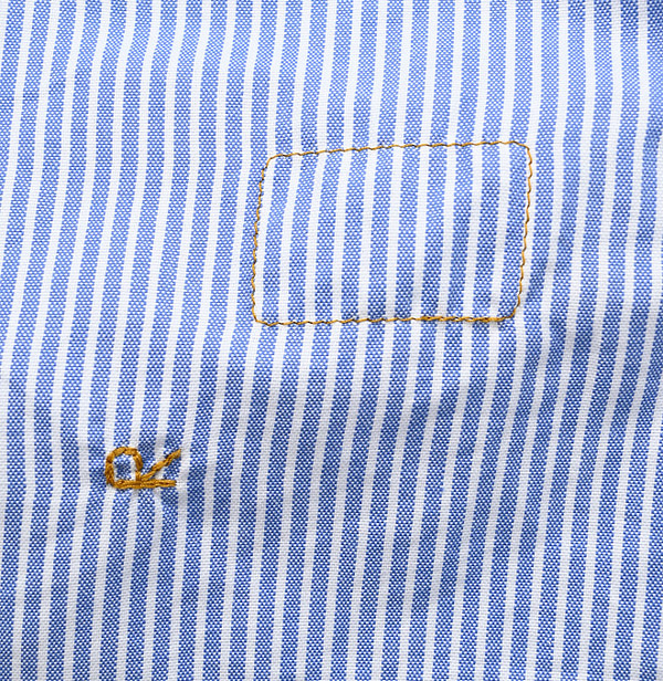 Thin Oxford Petite Loafer Shirt Detail