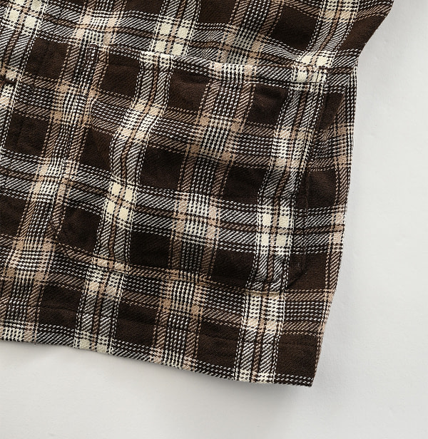 Indian Flannel 908 4-Pocket Shirt Detail