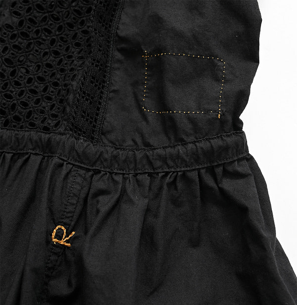 Supima Batiste Cutwork Petite Dress Detail