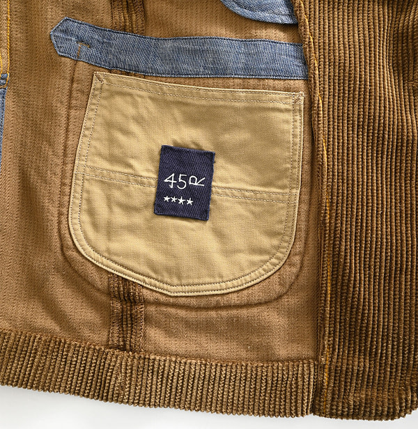 Selvedge Corduroy Ranch Jacket MEN Detail