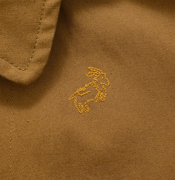 High Density Duck 908 Tent Coat Detail