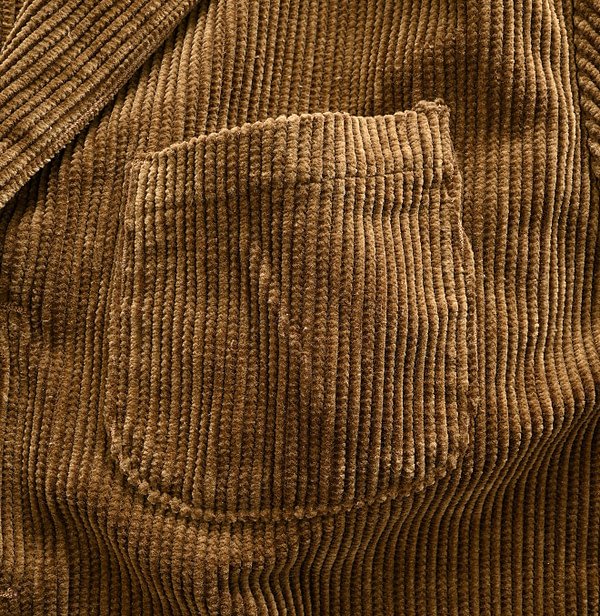 Selvedge Corduroy Ranch Jacket MEN Detail