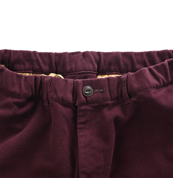 Mole Serge Stretch Easy Slacks MEN Detail