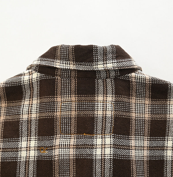 Indian Flannel 908 4-Pocket Shirt Detail