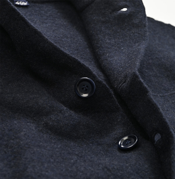 908 Float Boiled Wool Jacket Detail