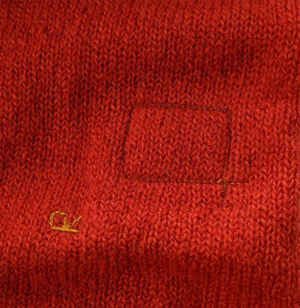 Shetland Super Gauze Big Slit Detail