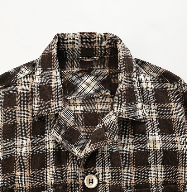 Indian Flannel 908 4-Pocket Shirt Detail