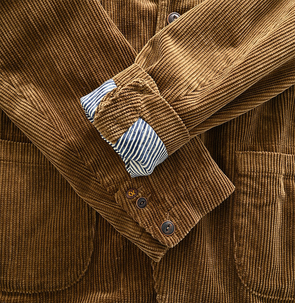 Selvedge Corduroy Ranch Jacket MEN Detail