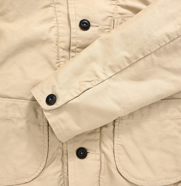 Cotton Satin x Boa Tyrol Jacket Detail