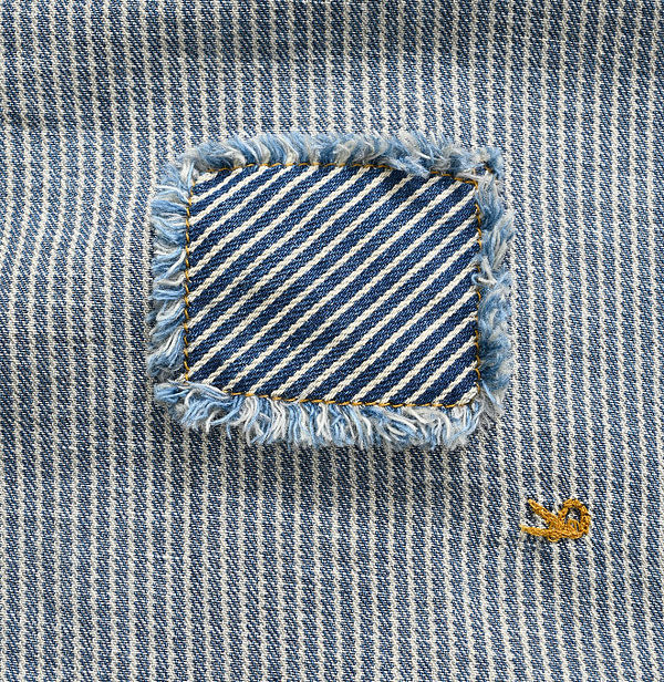 Shirt Denim 908 Eastern Shirt Detail