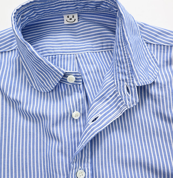 Thin Oxford Petite Loafer Shirt Detail