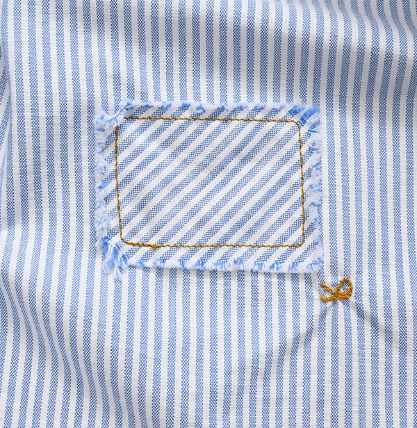 Supima Oxford 908 Loafer Shirt Detail