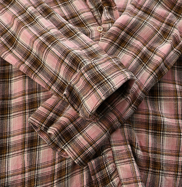 Indian Flannel Frill Cache-coeur Detail