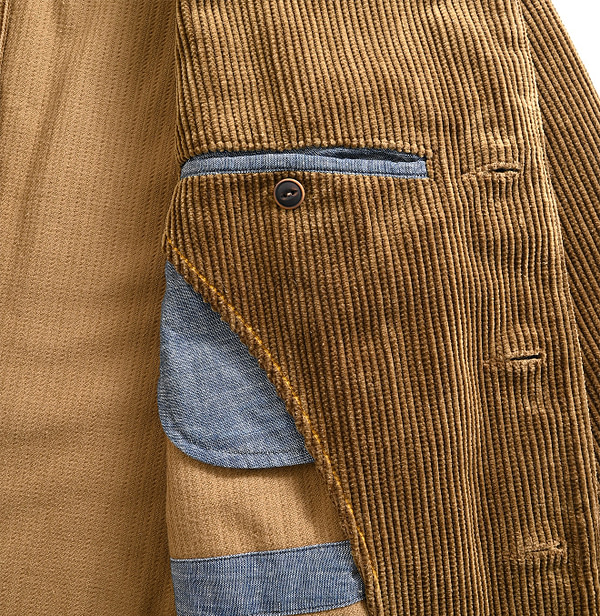 Selvedge Corduroy Ranch Jacket MEN Detail