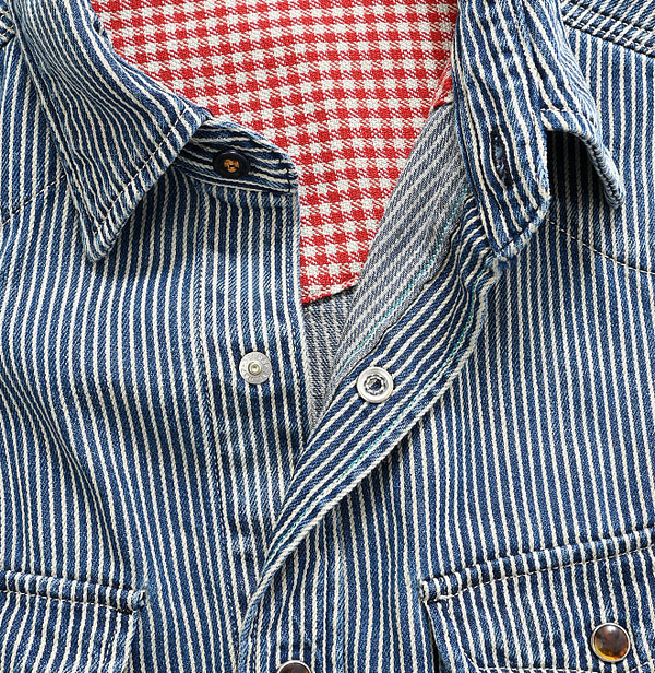 Shirt Denim 908 Eastern Shirt Detail