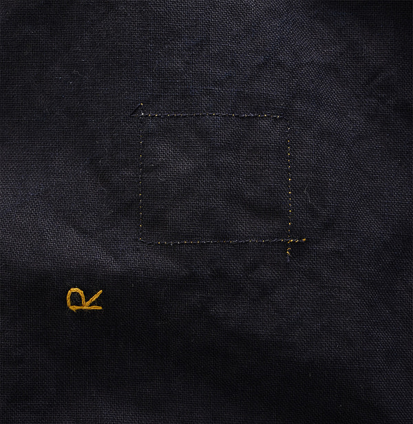 Indigo Fourth OX 908 Tent Coat Detail