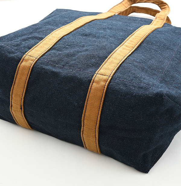 Indigo No.2 Canvas Tote Bag 17L Detail