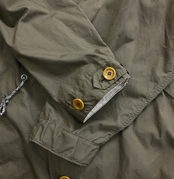 Ripstop 908 Balmacaan Coat Detail