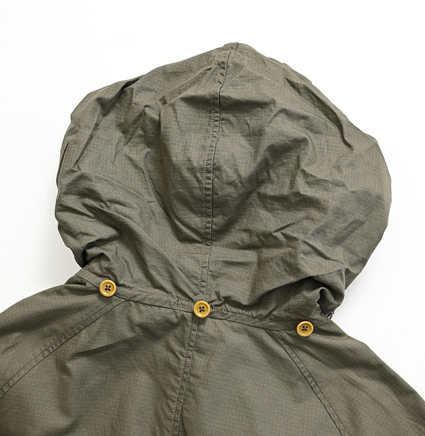 Ripstop 908 Balmacaan Coat Detail