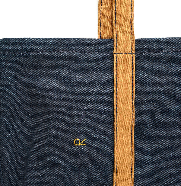 Indigo No.2 Canvas Tote Bag 17L Detail