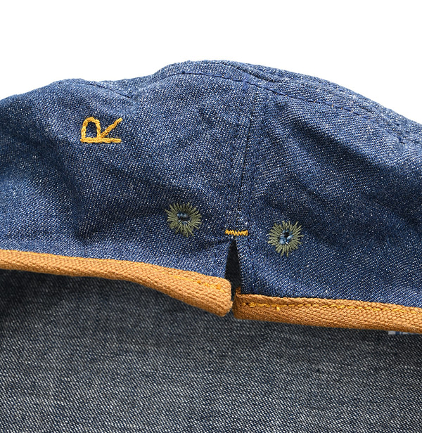 Mugi Denim Beret Detail