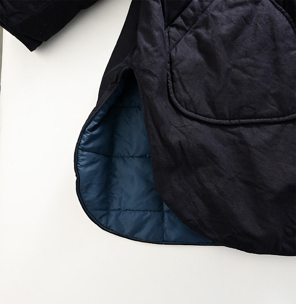 Indigo Fourth OX 908 Tent Coat Detail