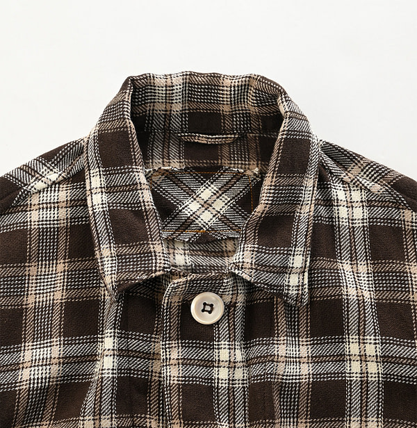 Indian Flannel 908 4-Pocket Shirt Detail