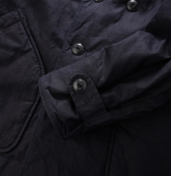 Indigo Fourth OX 908 Tent Coat Detail