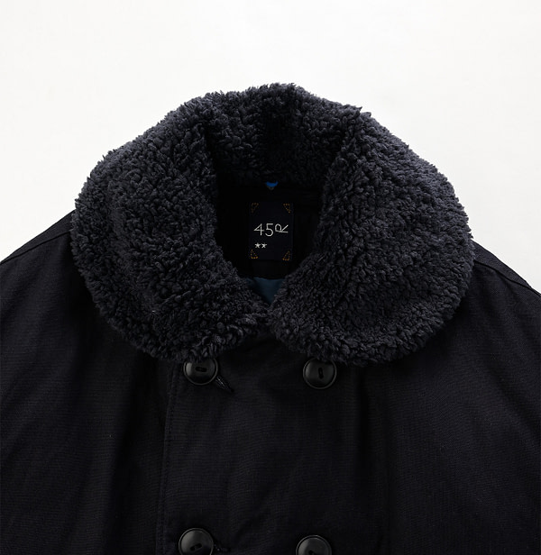 Indigo Fourth OX 908 Tent Coat Detail