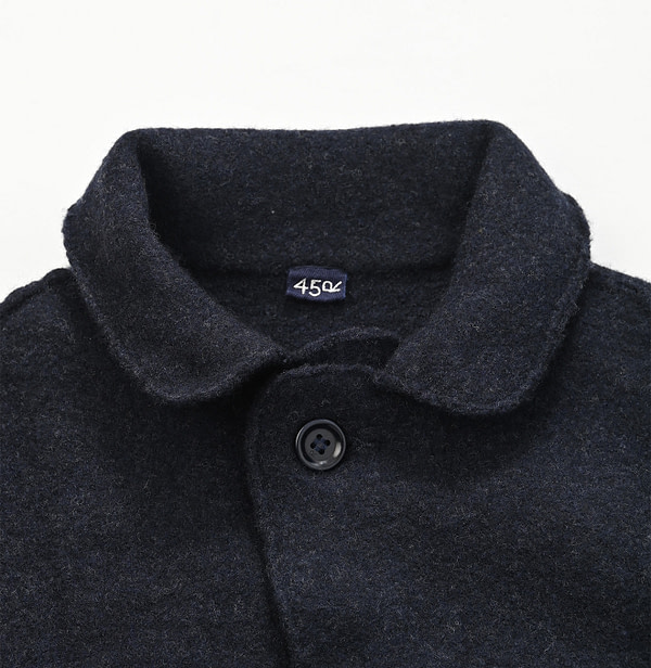 908 Float Boiled Wool Jacket Detail