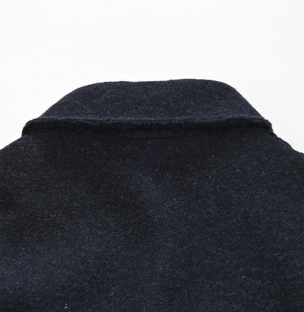 908 Float Boiled Wool Jacket Detail