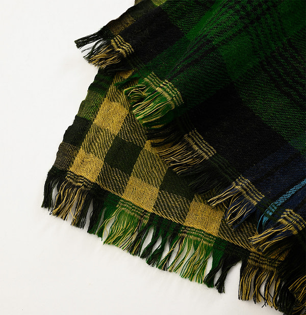 Wool Jacquard Stole Detail