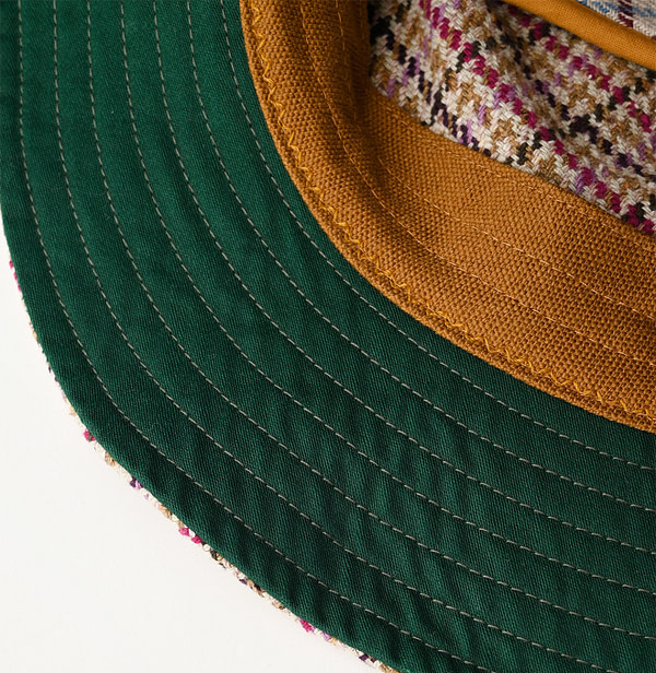 Cotton Tweed Concho Hat Detail