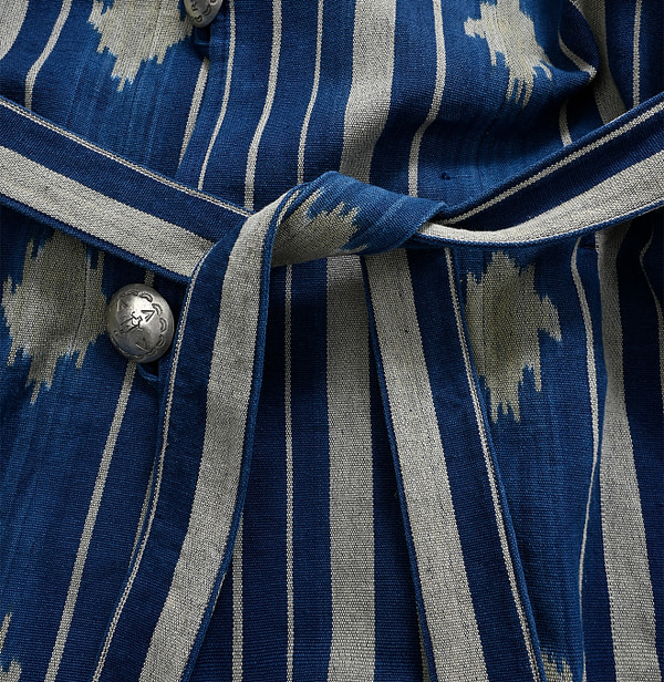 Ikat Nabbaco Coat Detail