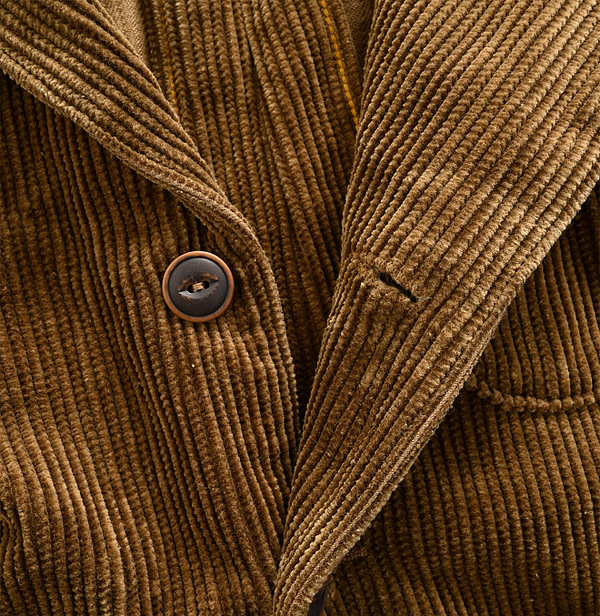 Selvedge Corduroy Ranch Jacket MEN Detail