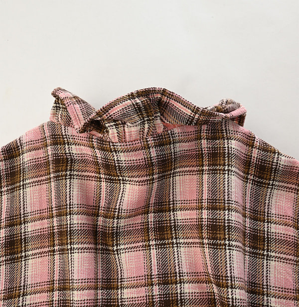 Indian Flannel Frill Cache-coeur Detail