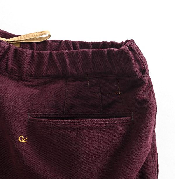 Mole Serge Stretch Easy Slacks MEN Detail