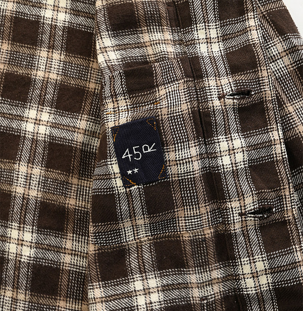 Indian Flannel 908 4-Pocket Shirt Detail