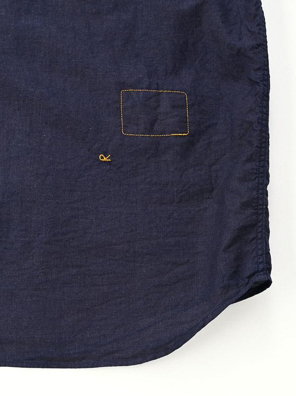 Indigo Double Woven 908 On The Beach Shirt