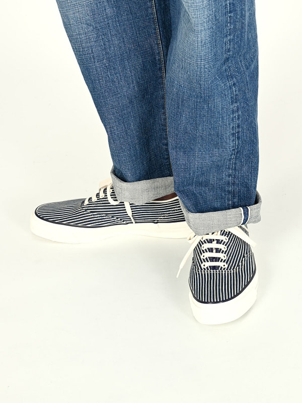 Denim Hickory Deck Shoes