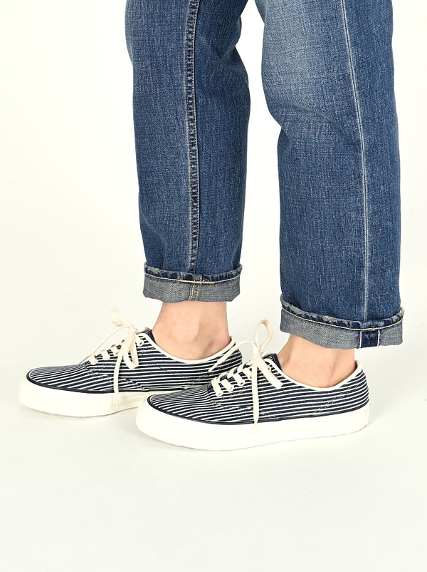 Denim Hickory Deck Shoes