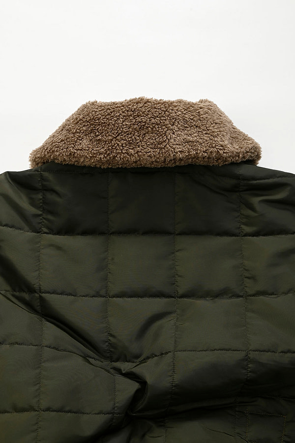 908 Thick Nylon Tent Coat Detail