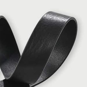 Navacco Buckle Belt Thick Black