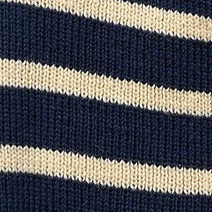 74 Navy Blue x Beige