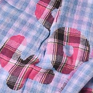 73 Saxe Gingham