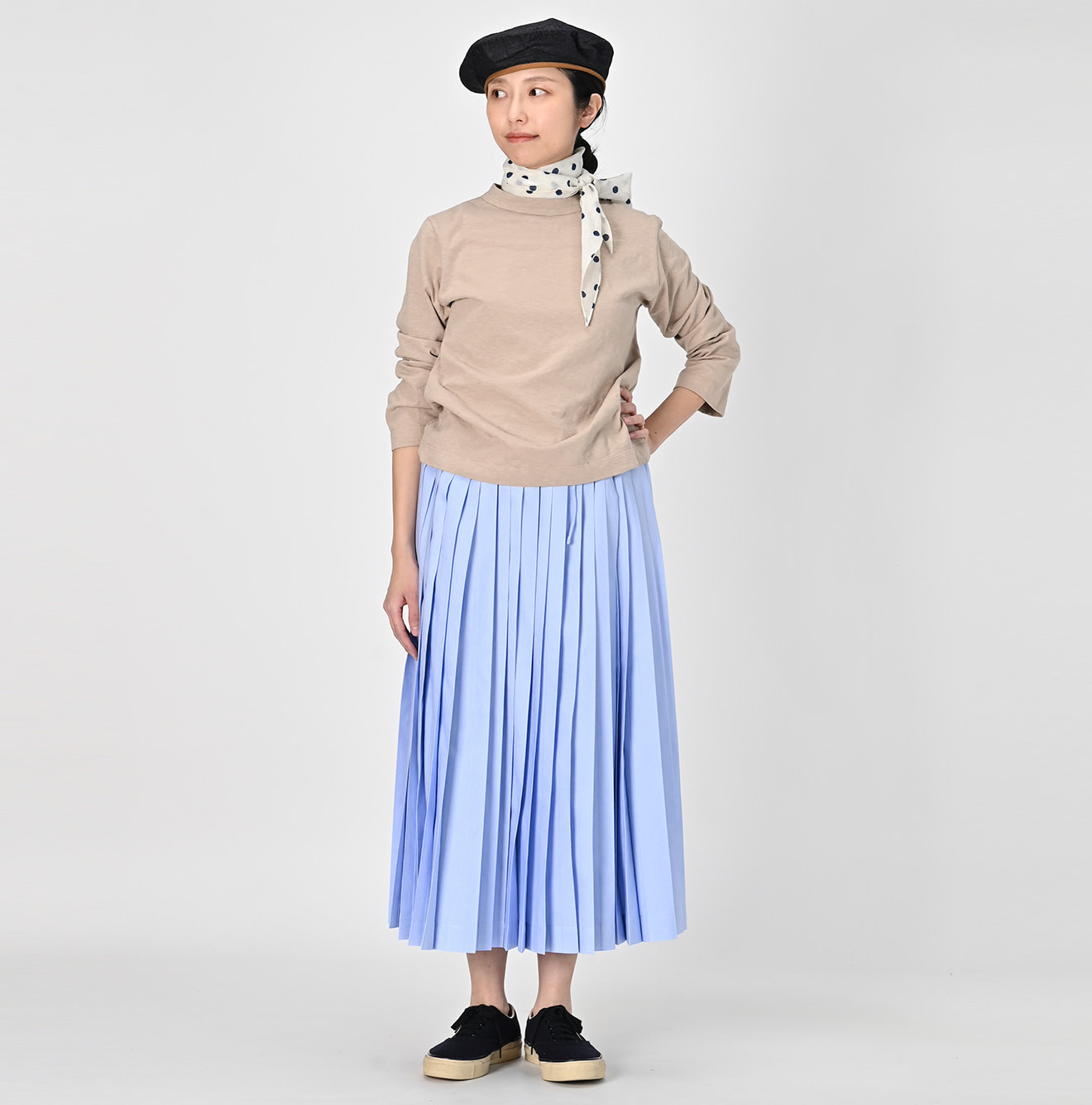 Square T-shirt Off White Female Model