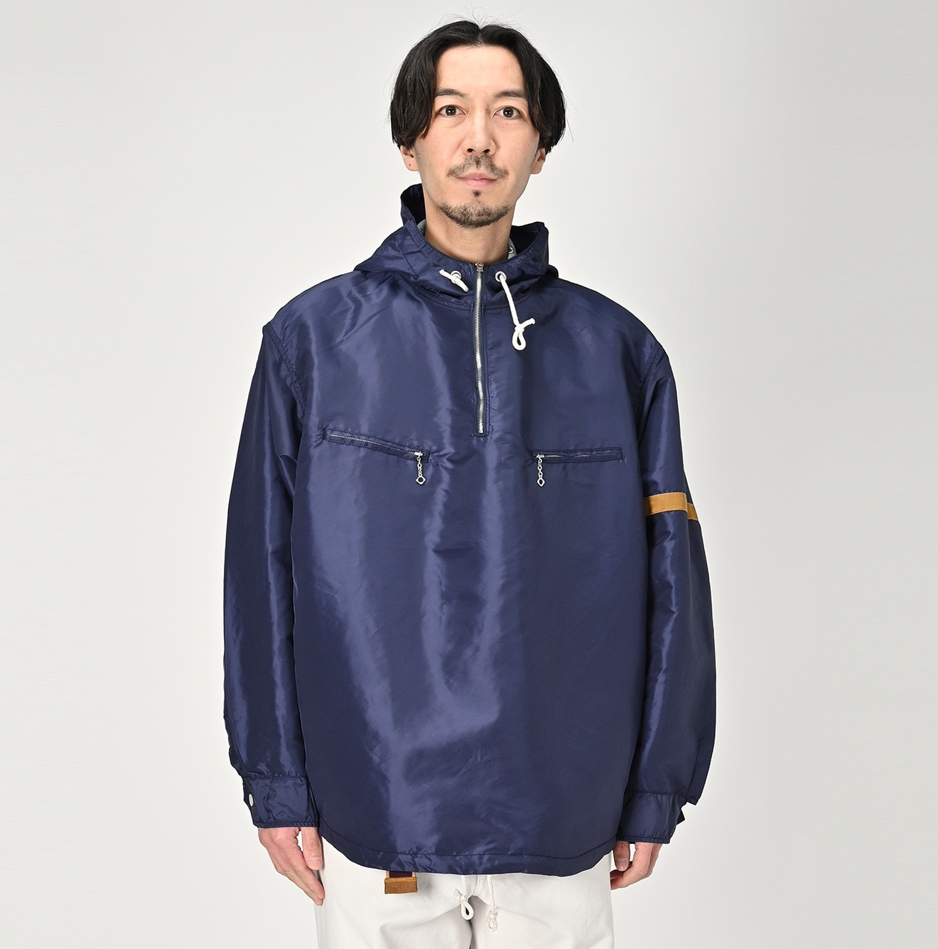 Atsu Nylon 908 Ocean Hood Blouson Male Model