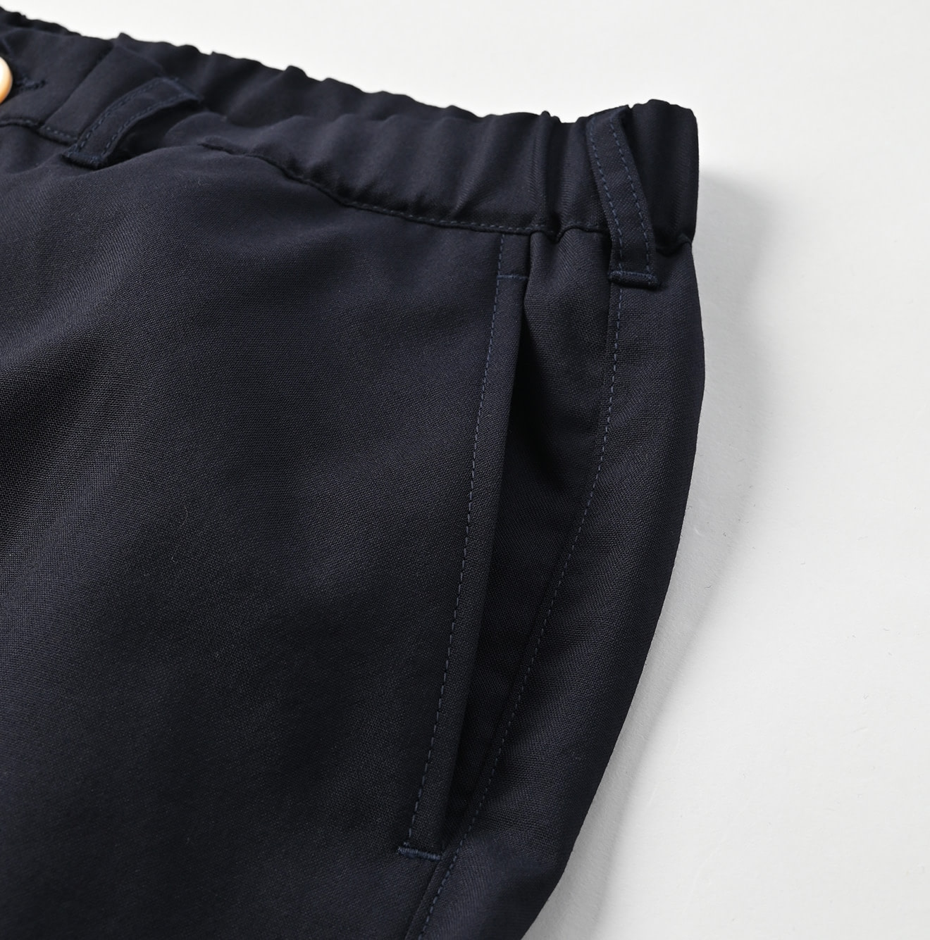 Combed Wool Easy Slacks WOMEN Detail