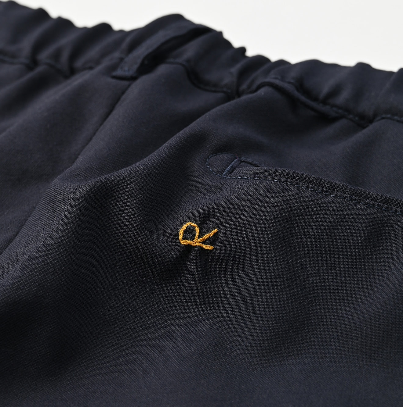 Combed Wool Easy Slacks WOMEN Detail